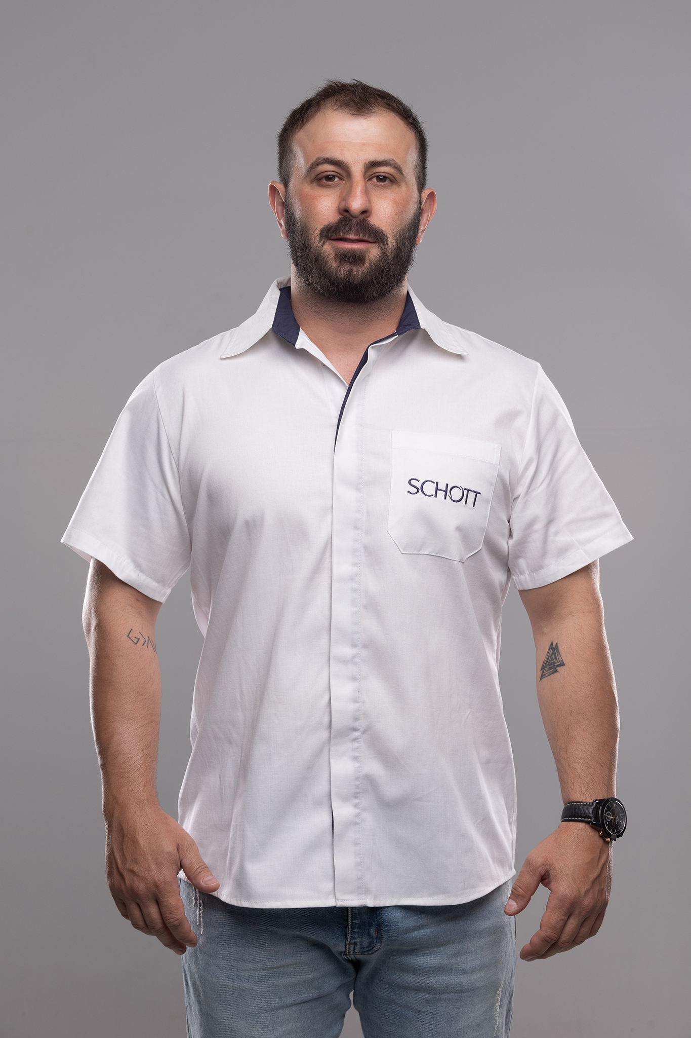 Camisa Manga Curta gola especial